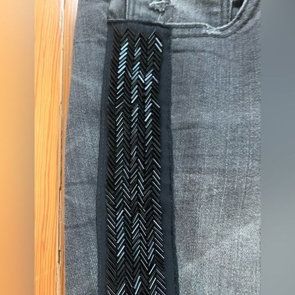 Free People Summer Solstice Beaded Jeans - Picture 5 of 13